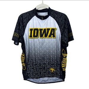 Primal Cycling Jersey Men’s Size Medium Iowa Hawkeyes Ragbrai Biking